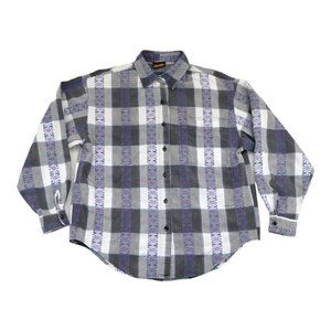 Vintage 90's Laurissa Women's Shirt‎ Plaid Long Sleeve Size Large